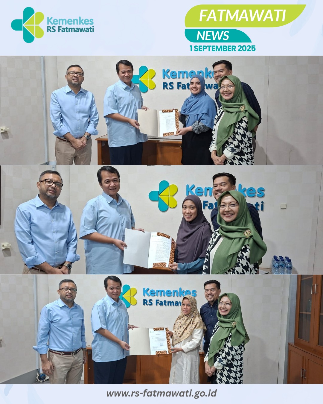 Pelantikan dan Serah Terima Jabatan di RSUP Fatmawati