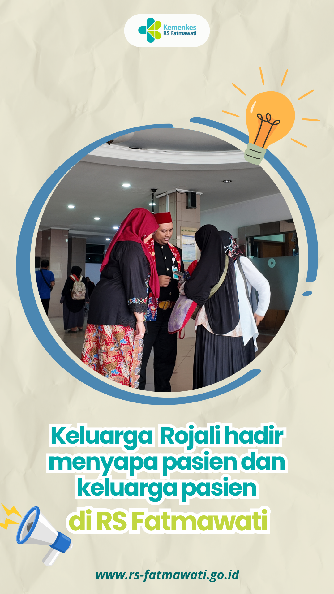 Suasana jadi lebih ceria! di RSUP Fatmawati Jakarta
