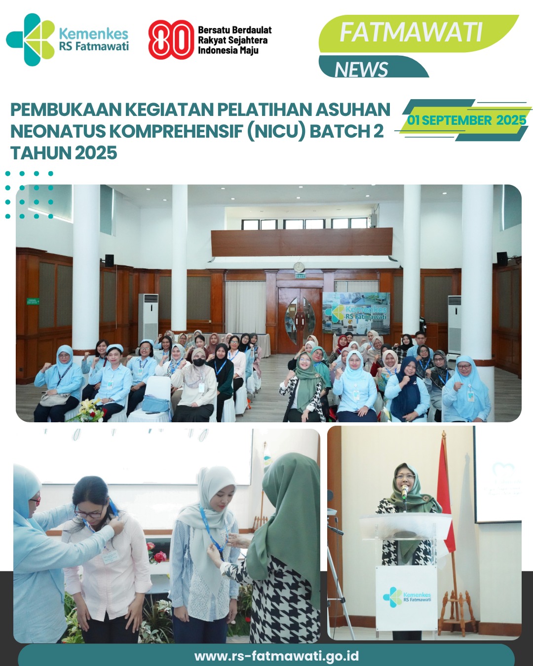 Pelatihan Asuhan Neonatus Komprehensif (NICU) Batch 2 Tahun 2025